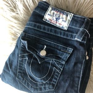 True Religion Skinny Jeans with Swarovski Crystals